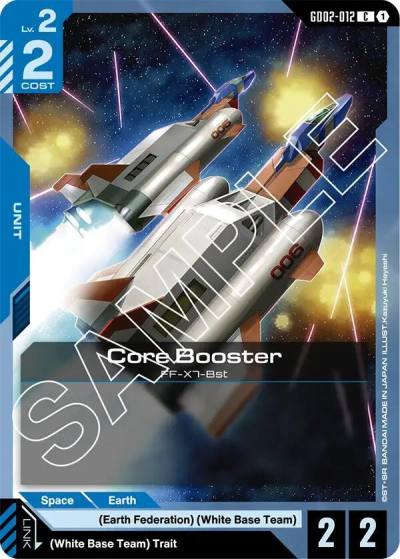 Core Booster GD02-012 Dual Impact Gundam card