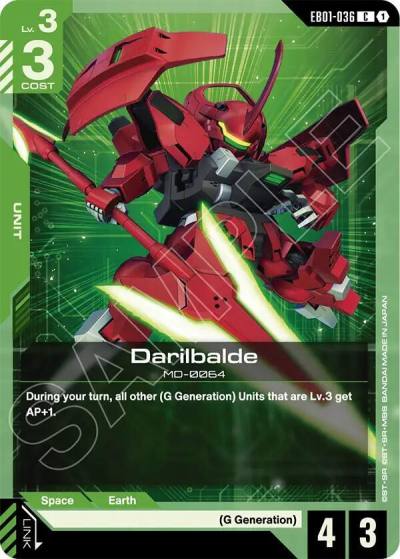 darilbalde EB01-036 Eternal Nexus Gundam card