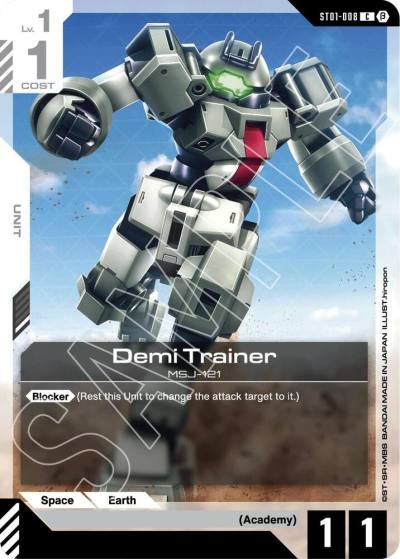 Demi Trainer ST01-008 Edition Beta Gundam card