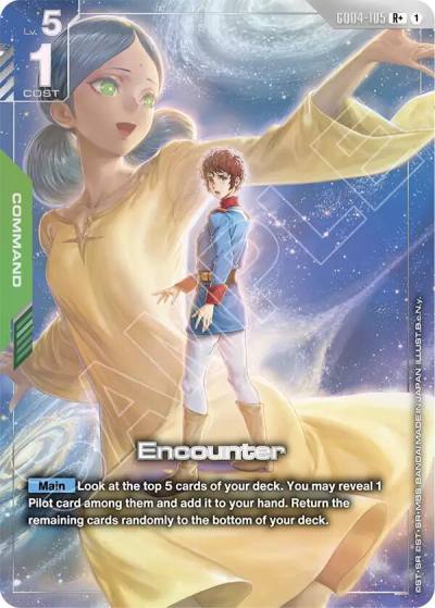 encounter rplus GD04-105 Phantom Aria Gundam card