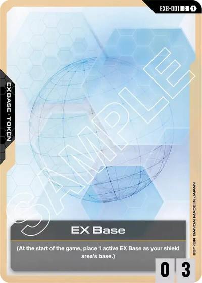 EX Base EXB-001 Newtype Rising Gundam card