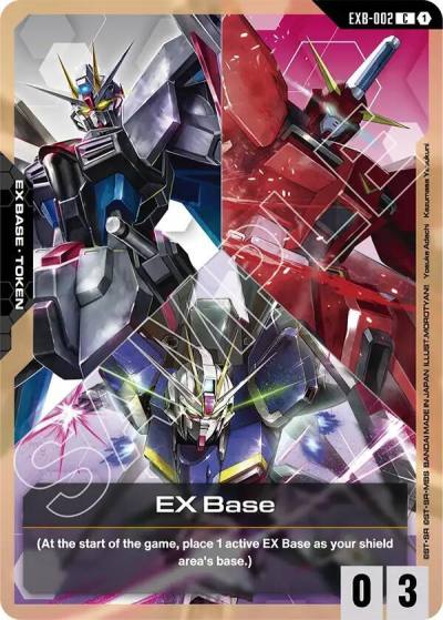 ex base EXB-002 Starter Deck 09: Destiny Ignition Gundam card