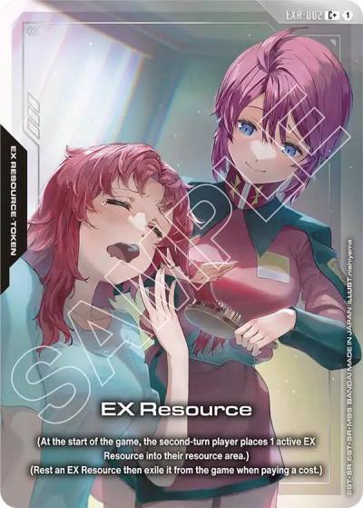 ex resource cplus EXR-002 Starter Deck 09: Destiny Ignition Gundam card