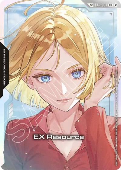 ex resource cplus sp EXR-004 Freedom Ascension Gundam card