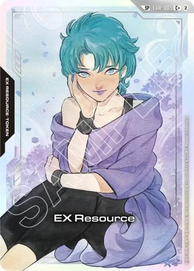 ex resource cplus sp EXR-005 Freedom Ascension Gundam card