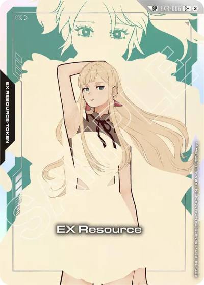 ex resource cplus sp EXR-006 Freedom Ascension Gundam card