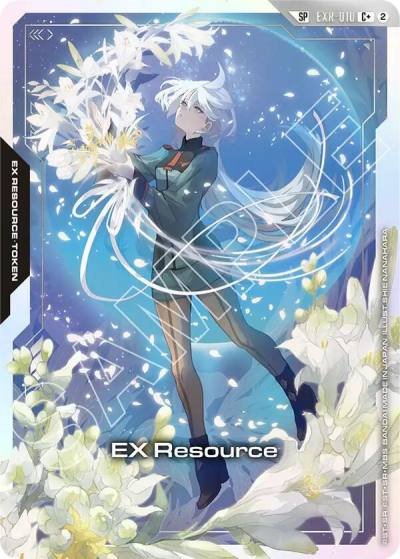 ex resource cplus sp EXR-010 Freedom Ascension Gundam card