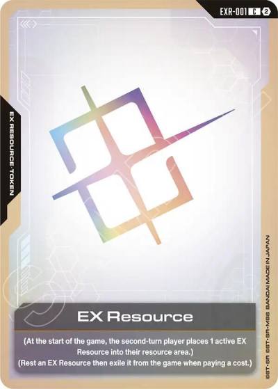 ex resource EXR-001 Deck Build Box Freedom Ascension Gundam card
