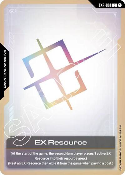 EX Resource EXR-001 Newtype Rising Gundam card