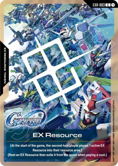 ex resource EXR-002 Starter Deck 10: Generation Pulse Gundam card
