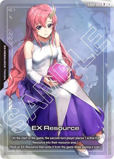 EX Resource (EXRP-002) (Mobile Suit Gundam SEED) EXRP-002 Promotional EX Resource Tokens Gundam card