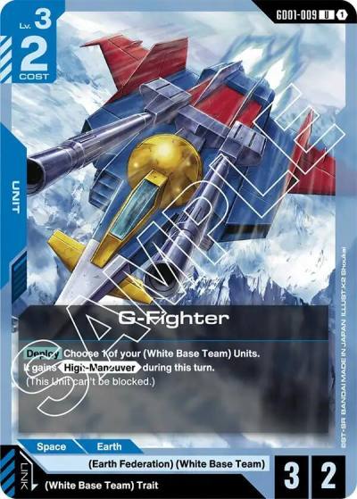 G-Fighter GD01-009 Newtype Rising Gundam card