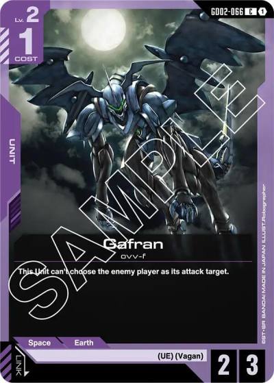 Gafran GD02-066 Dual Impact Gundam card