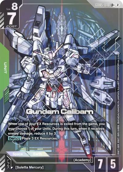 gundam calibarn lrplus GD05-018 Freedom Ascension Gundam card