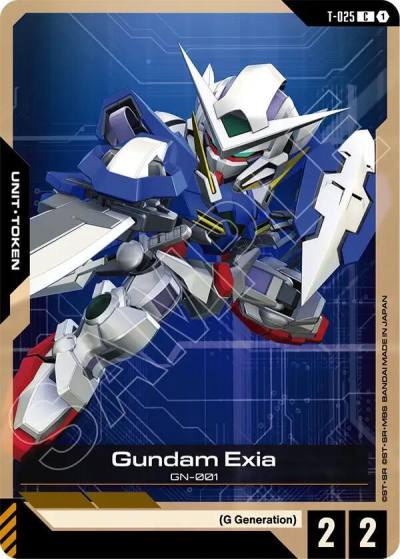 gundam exia T-025 Eternal Nexus Gundam card