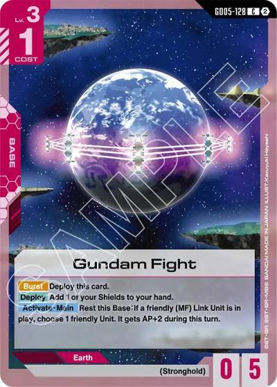 gundam fight GD05-128 Freedom Ascension Gundam card