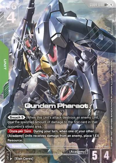 gundam pharact lrplus GD04-018 Phantom Aria Gundam card