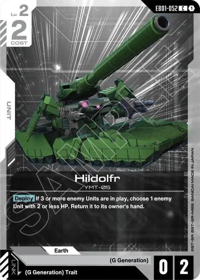 hildolfr EB01-052 Eternal Nexus Gundam card