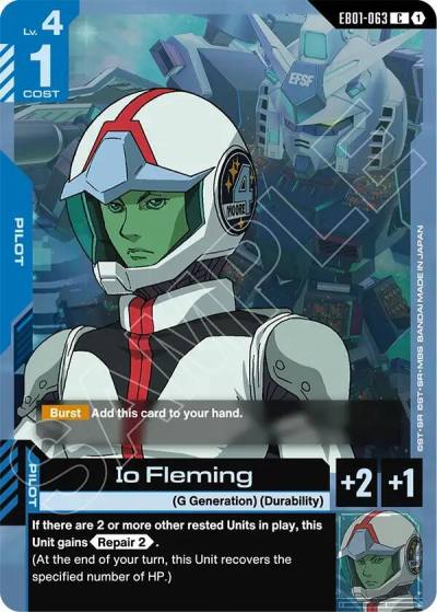 io fleming EB01-063 Eternal Nexus Gundam card