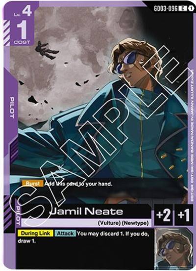 Jamil Neate GD03-096 Starter Deck 06: Clan Unity Gundam card