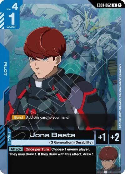 jona basta EB01-062 Eternal Nexus Gundam card