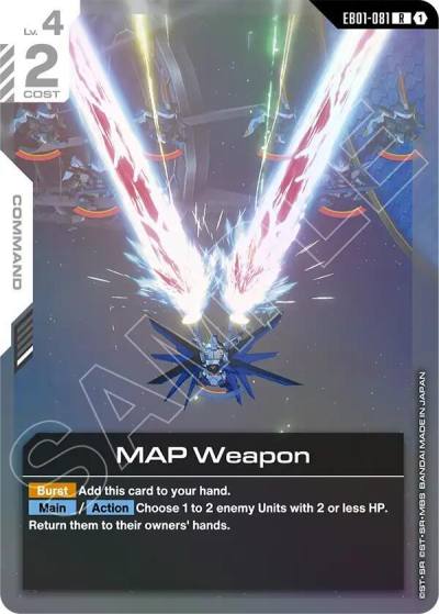 map weapon EB01-081 Eternal Nexus Gundam card