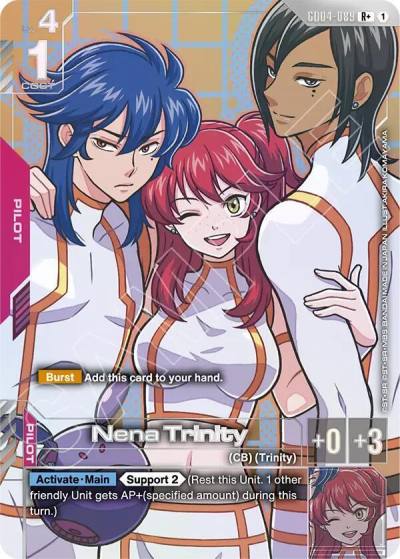 nena trinity rplus GD04-089 Phantom Aria Gundam card