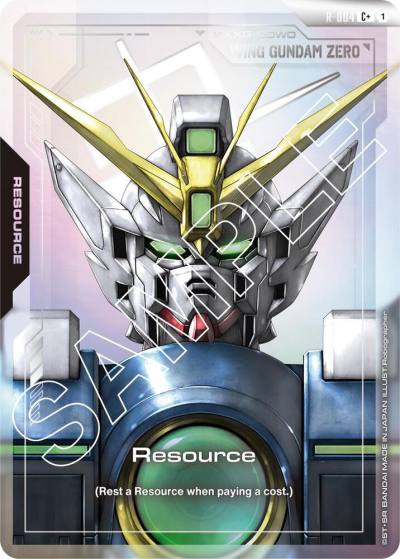 Resource (R-004) (C+) R-004 Newtype Rising Gundam card