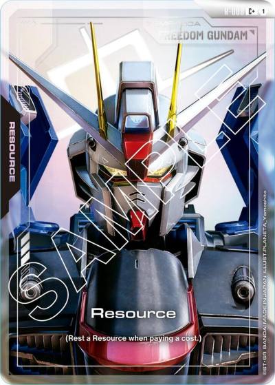 Resource (R-008) (C+) R-008 Newtype Rising Gundam card