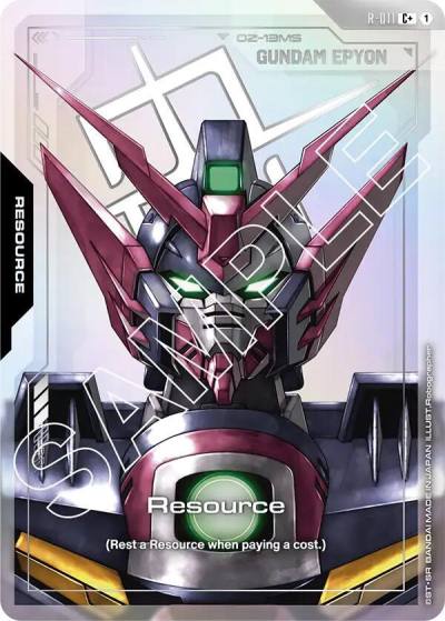 Resource (C+) R-011 Dual Impact Gundam card