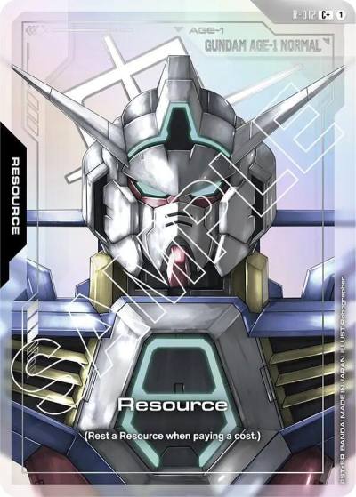 Resource (C+) R-012 Dual Impact Gundam card