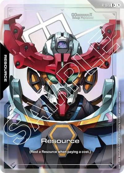 Resource (C+) R-015 Dual Impact Gundam card