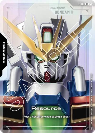 Resource (C+) R-016 Dual Impact Gundam card