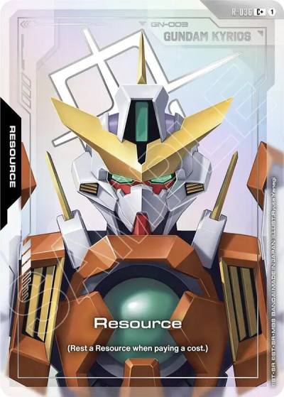 resource cplus R-036 Phantom Aria Gundam card
