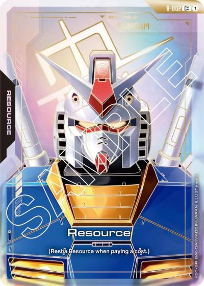 Resource (R-002) (C++) R-002 Newtype Rising Gundam card
