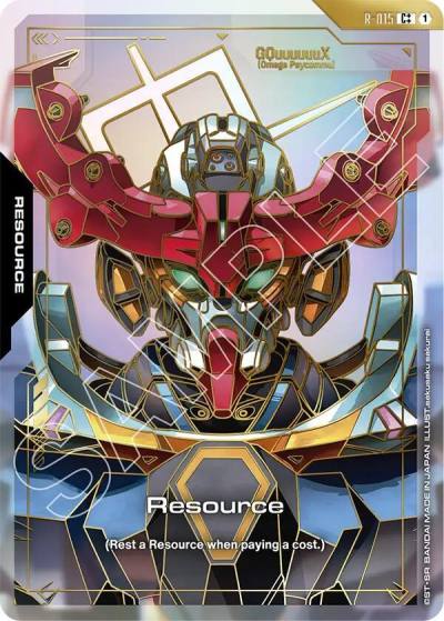 Resource (C++) R-015 Dual Impact Gundam card