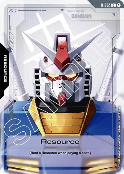 Resource (R-002) R-002 Newtype Rising Gundam card