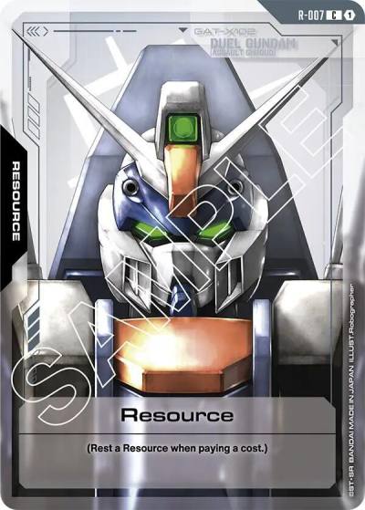 Resource (R-007) R-007 Newtype Rising Gundam card