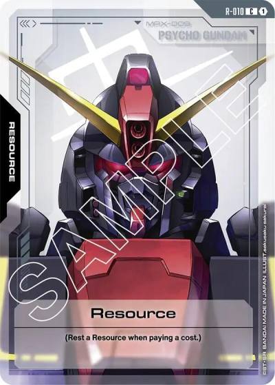 Resource R-010 Dual Impact Gundam card