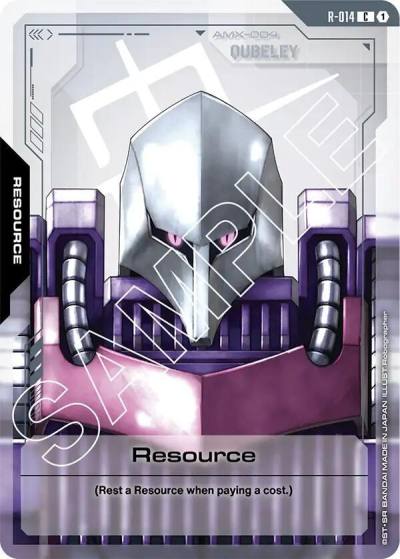 Resource R-014 Dual Impact Gundam card