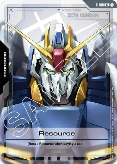 Resource R-018 Dual Impact Gundam card