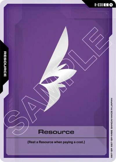resource R-030 Starter Deck 09: Destiny Ignition Gundam card