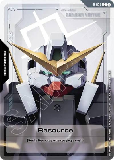 resource R-037 Phantom Aria Gundam card