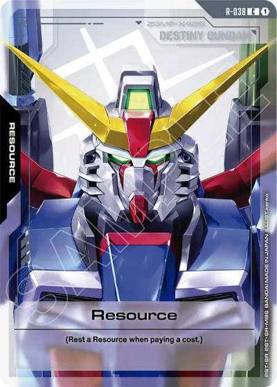 resource R-038 Phantom Aria Gundam card