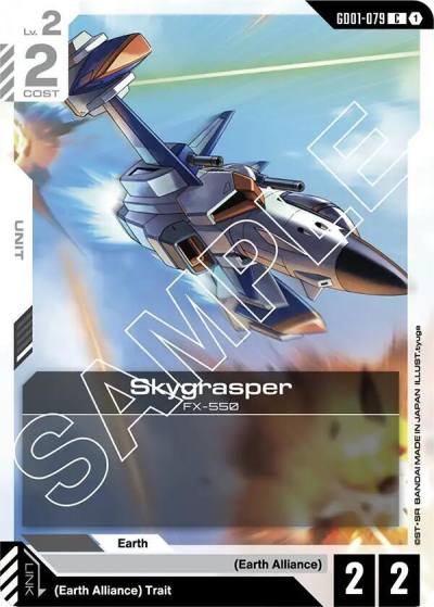 Skygrasper GD01-079 Newtype Rising Gundam card