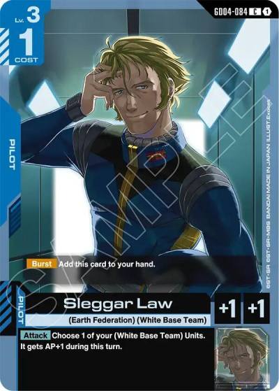 sleggar law GD04-084 Phantom Aria Gundam card