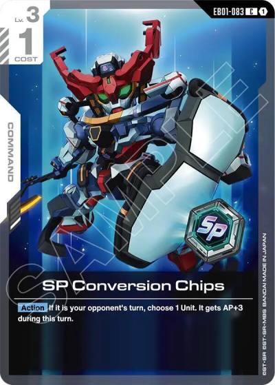 sp conversion chips EB01-083 Eternal Nexus Gundam card