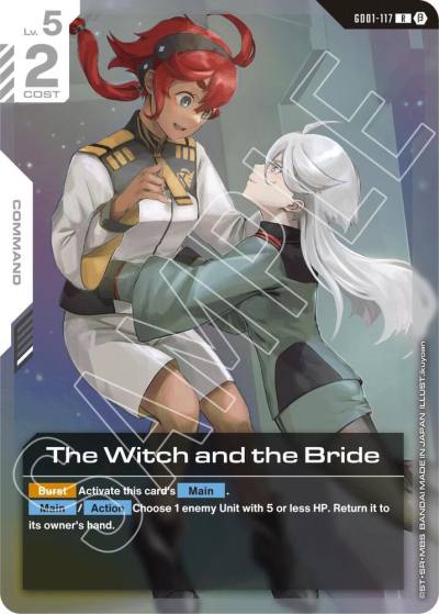 The Witch and the Bride GD01-117 Edition Beta Gundam card