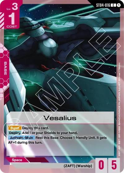 vesalius ST04-016 Starter Deck 09: Destiny Ignition Gundam card